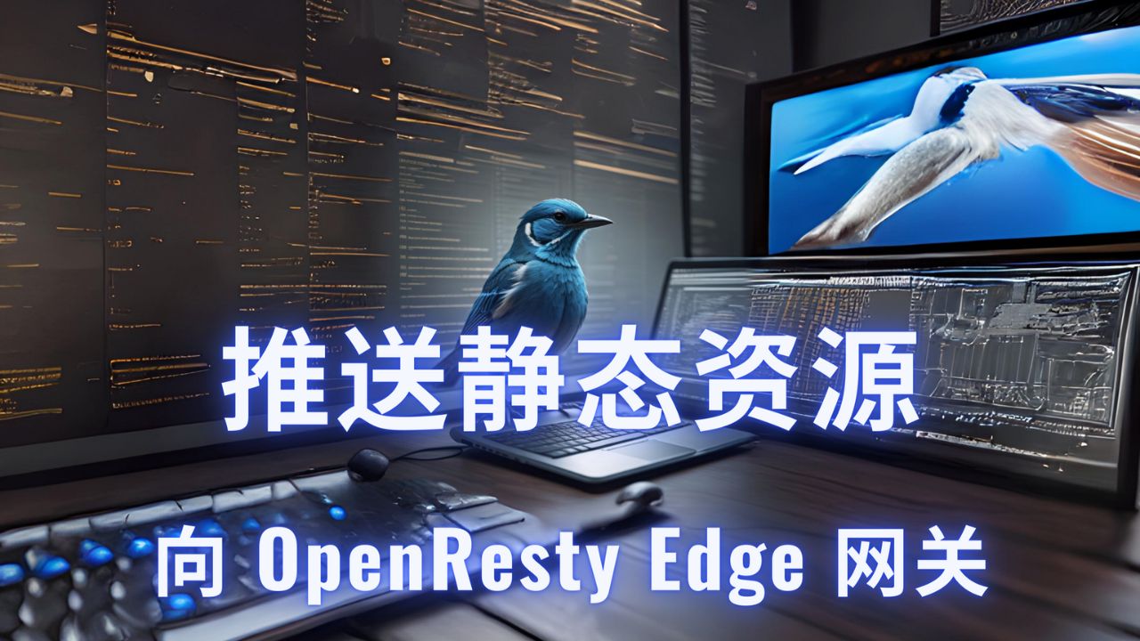 向 OpenResty Edge 閘道器推送靜態資源